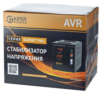 картинка Стабилизатор напряжения Kiper Power Expert Pro 5000 LCD (5000VA/3000W) от Кипер Трэйд