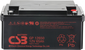 Аккумуляторная батарея CSB GP 12650 12V/65Ah
