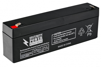 Аккумуляторная батарея Security Power SP 12-2,3 F1 12V/2.3Ah