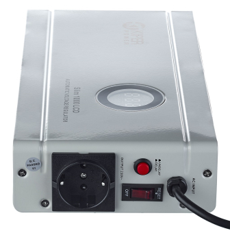 картинка Стабилизатор напряжения Kiper Power Slim 500 LCD (500VA/300W) от Кипер Трэйд