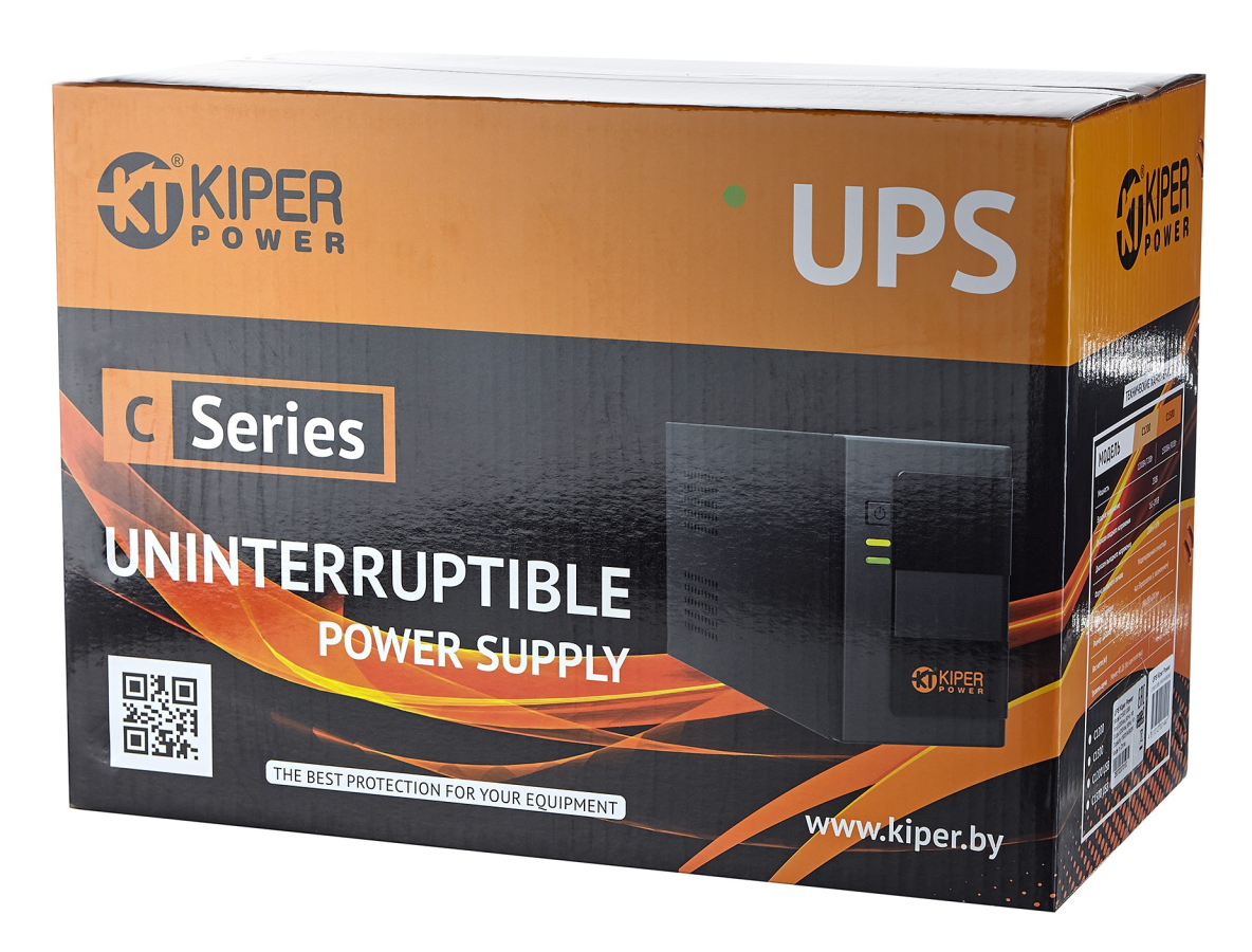 ИБП Kiper Power C2000 USB (2000VA/1200W), Линейно-интерактивные ИБП ...