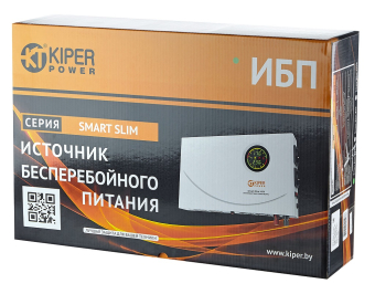 картинка ИБП Kiper Power Smart Slim 1000 (1000VA/600W) от Кипер Трэйд