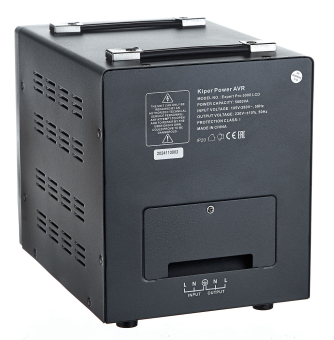 картинка Стабилизатор напряжения Kiper Power Expert Pro 5000 LCD (5000VA/3000W) от Кипер Трэйд