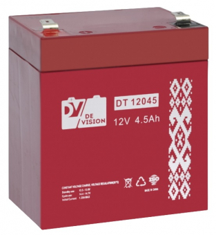 картинка Аккумуляторная батарея DE.Vision DT 12045 F2 12V/4.5Ah от Кипер Трэйд