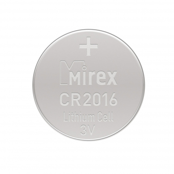 картинка Элемент питания Mirex CR2016 3V от Кипер Трэйд