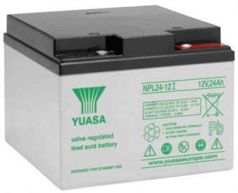 Аккумуляторная батарея YUASA NPL24-12I 12V 24Ah