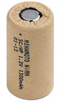 картинка Аккумуляторная батарея SC 1,2V/1300mAh MINAMOTO ME-1300SC/HP от Кипер Трэйд