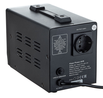картинка Стабилизатор напряжения Kiper Power Expert Pro 500 LCD (500VA/300W) от Кипер Трэйд