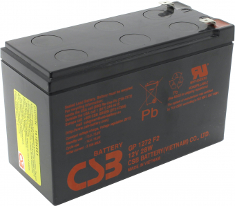 картинка Аккумуляторная батарея CSB GP 1272 28W F2 12V/7.2Ah от Кипер Трэйд