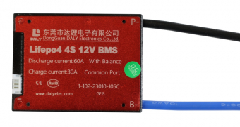 картинка Плата BMS Daly LiFePO4 4S60A 12V 60A от Кипер Трэйд