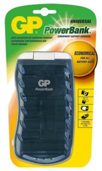 Зарядное устройство GP PowerBank Universal PB19GS (4xAAA, 4xAA, 4xC, 4xD, 2x9V)