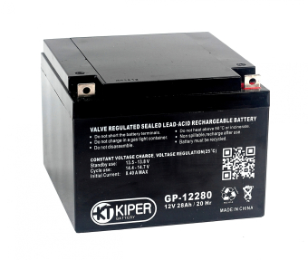 картинка Аккумуляторная батарея Kiper GP-12280 12V/28Ah от Кипер Трэйд