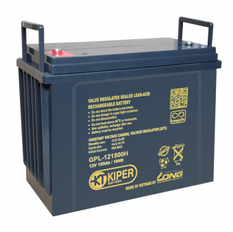 Аккумуляторная батарея Kiper GPL-121500H 12V/150Ah