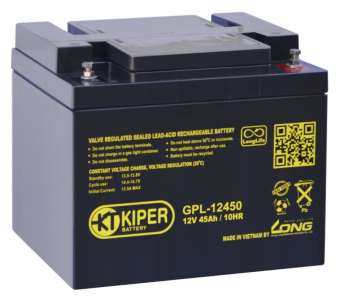 Аккумуляторная батарея Kiper GPL-12450 12V/45Ah