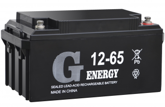 картинка Аккумуляторная батарея G-energy 12-65 от Кипер Трэйд