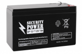 картинка Аккумуляторная батарея Security Power SP 12-7 F1 12V/7Ah от Кипер Трэйд
