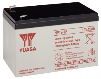 картинка Аккумуляторная батарея YUASA NP12-12 12V 12Ah от Кипер Трэйд