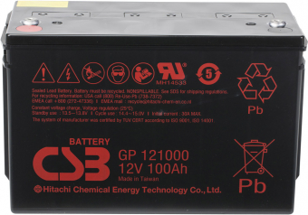 картинка Аккумуляторная батарея CSB GP 121000 12V/100Ah от Кипер Трэйд