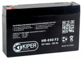 картинка Аккумуляторная батарея Kiper HR-690 F2 6V/9Ah от Кипер Трэйд