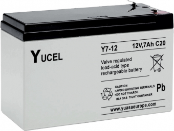 картинка Аккумуляторная батарея YUASA YUCEL 7-12 12V 7Ah от Кипер Трэйд