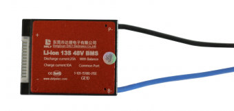картинка Плата BMS Daly Li-Ion 13S20A 48V 20A от Кипер Трэйд